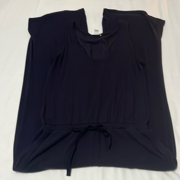 Daily Ritual Navy Jumpsuit with Pockets - Picture 1 of 5